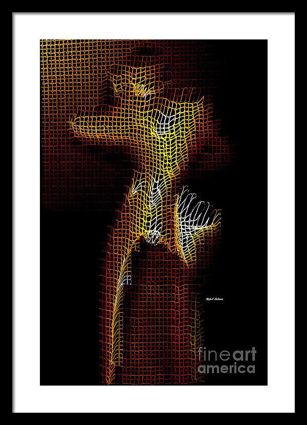 Framed Print - 3 Dimensional Shadows