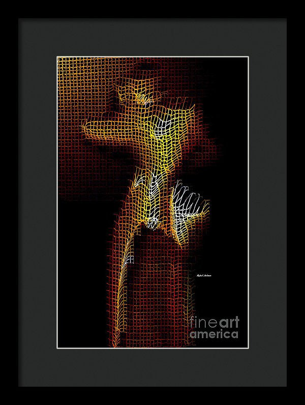 Framed Print - 3 Dimensional Shadows