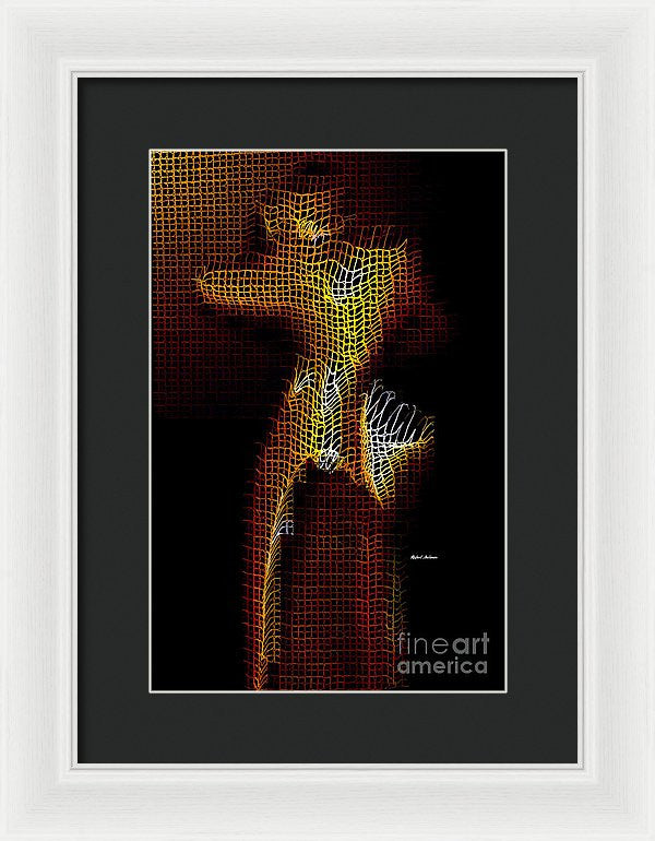 Framed Print - 3 Dimensional Shadows