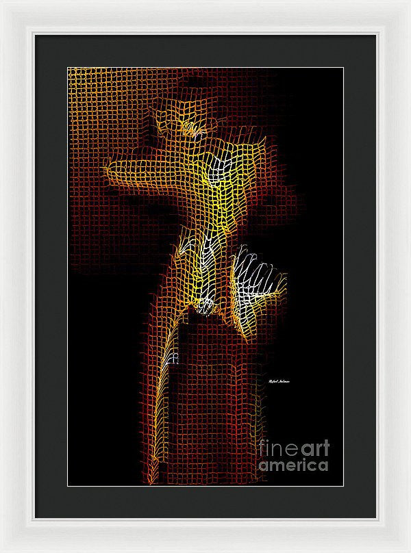 Framed Print - 3 Dimensional Shadows