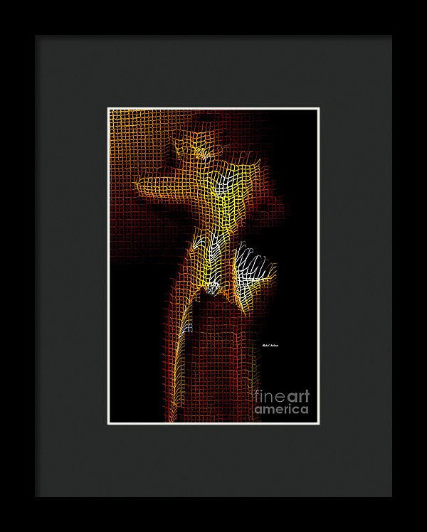 Framed Print - 3 Dimensional Shadows