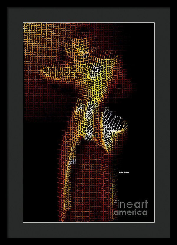 Framed Print - 3 Dimensional Shadows