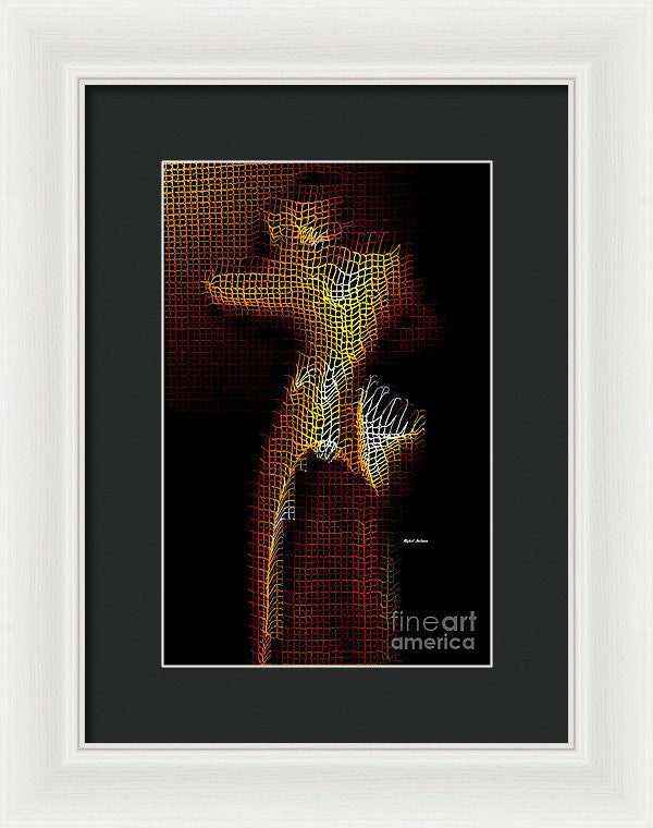 Framed Print - 3 Dimensional Shadows