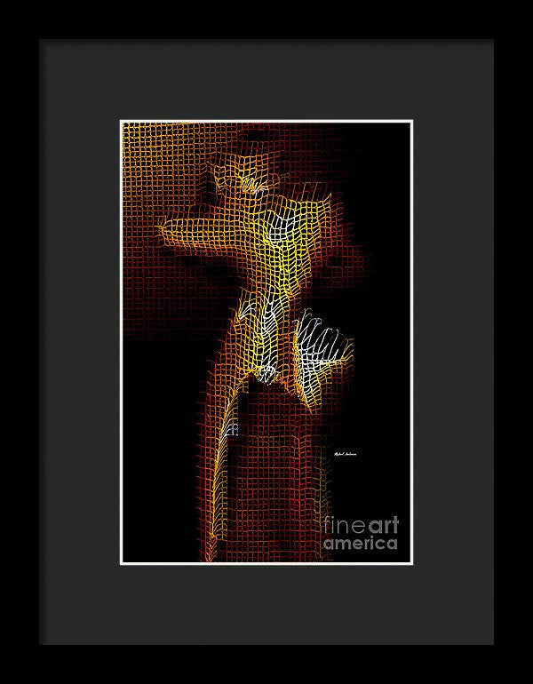 Framed Print - 3 Dimensional Shadows