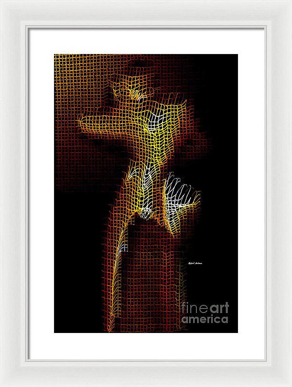 Framed Print - 3 Dimensional Shadows