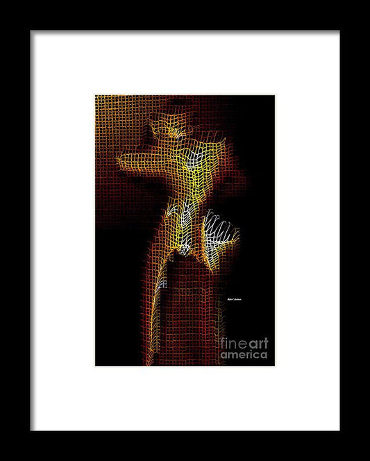 Framed Print - 3 Dimensional Shadows