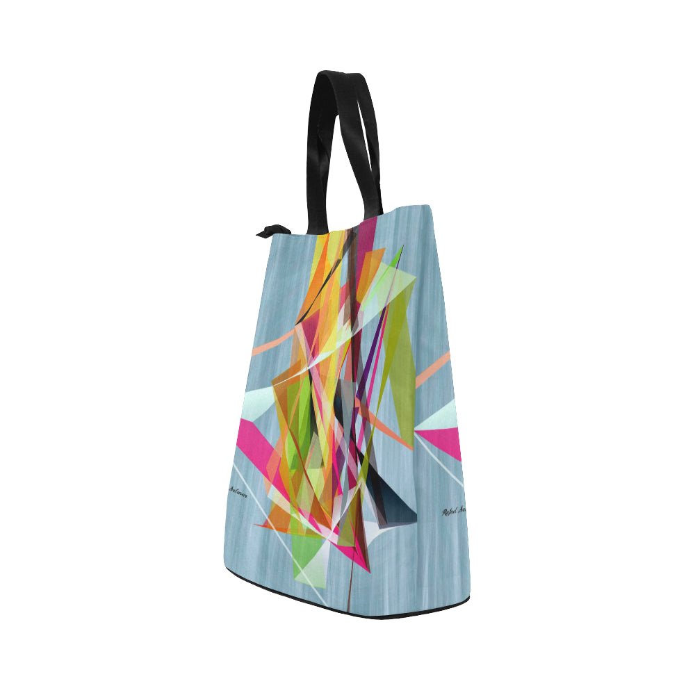 Summer Nylon Lunch Tote Bag (Model 1670)