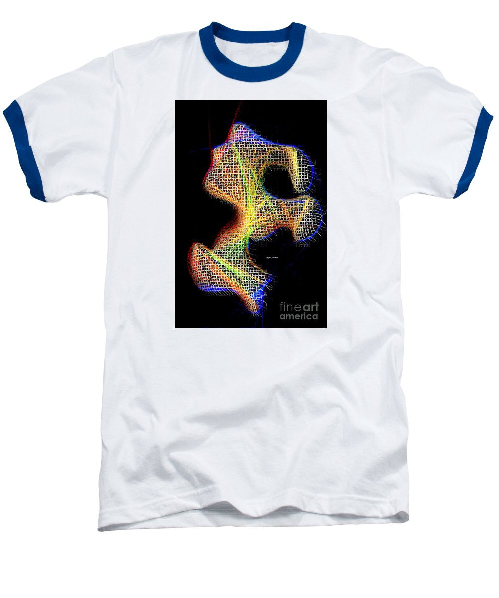 Baseball T-Shirt - 3d Abstract 711