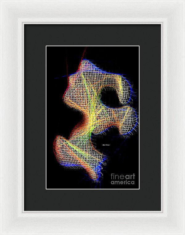 Framed Print - 3d Abstract 711