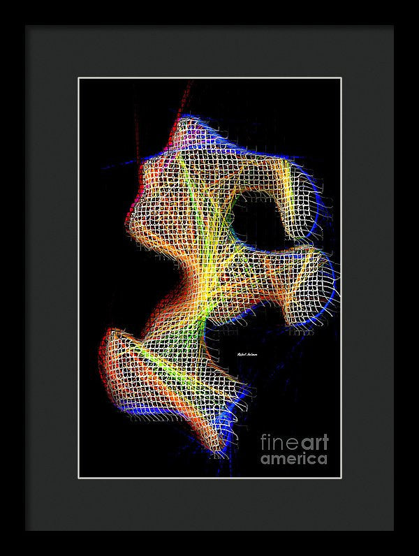 Framed Print - 3d Abstract 711