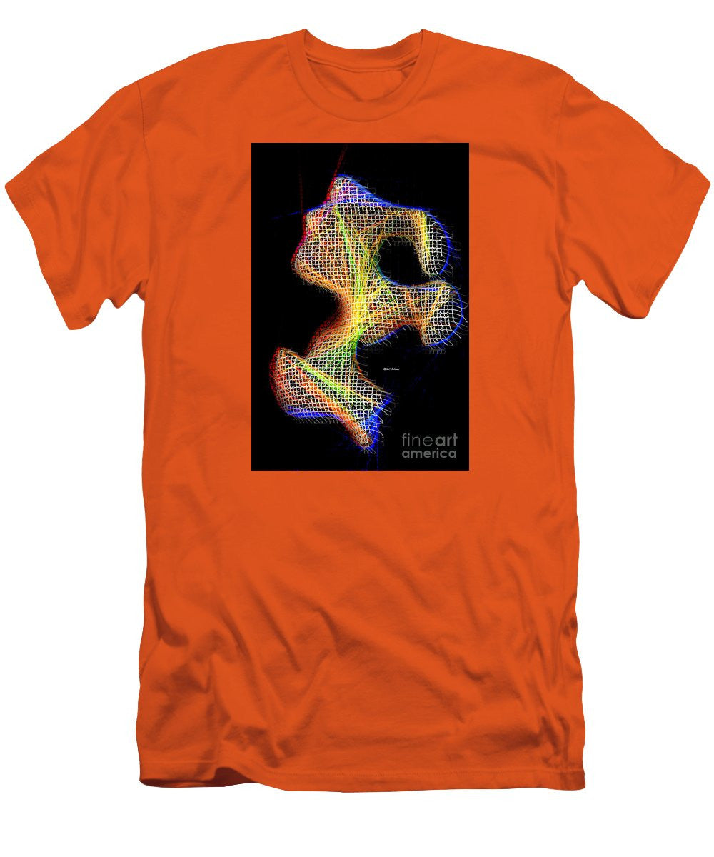 T-shirt pour homme (coupe ajustée) - 3D Abstract 711