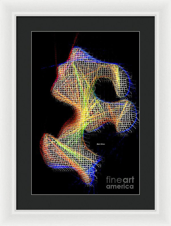 Framed Print - 3d Abstract 711