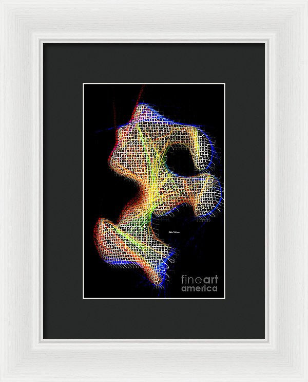 Framed Print - 3d Abstract 711