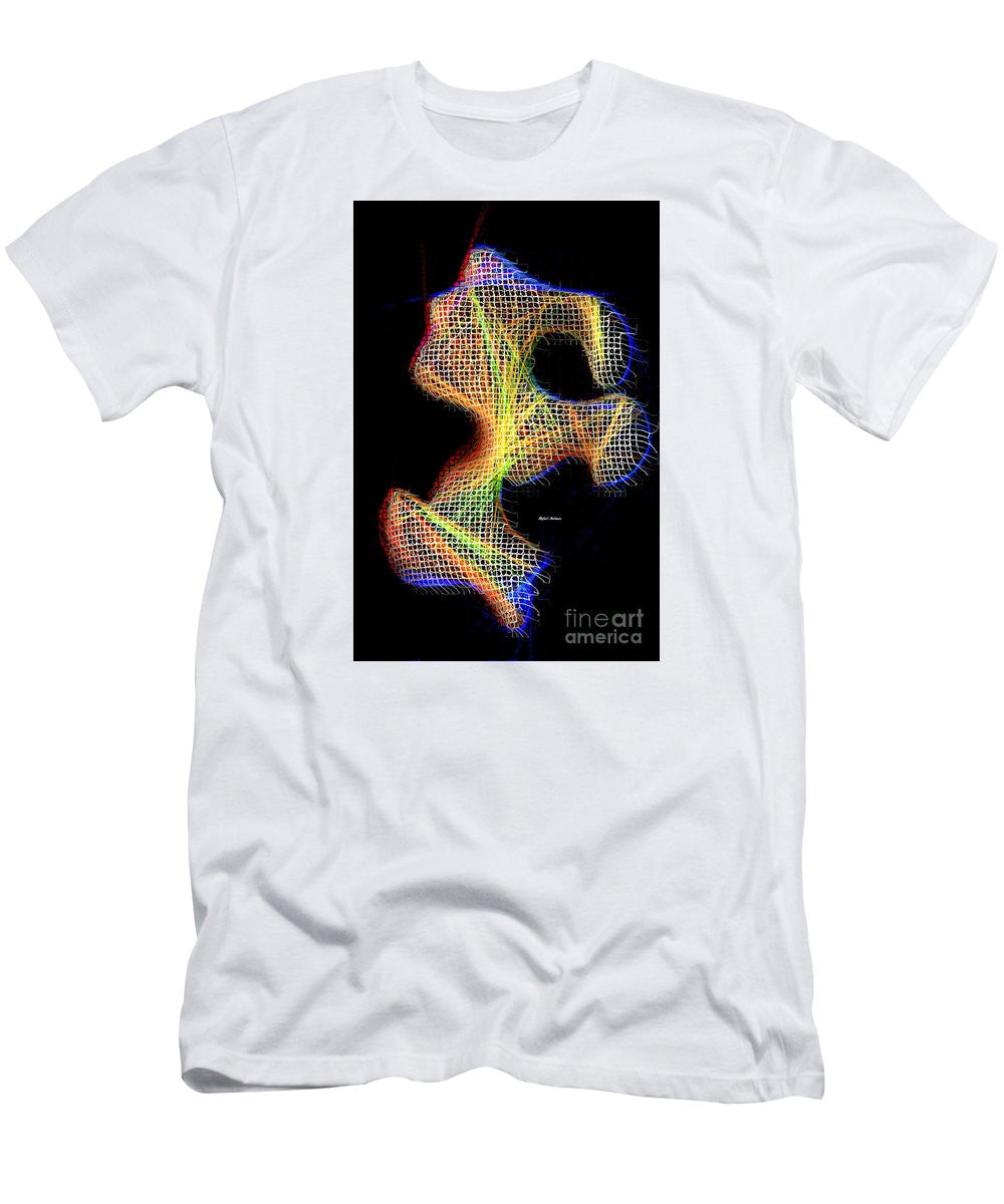 T-shirt pour homme (coupe ajustée) - 3D Abstract 711