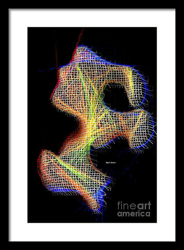 Framed Print - 3d Abstract 711