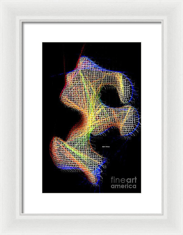 Framed Print - 3d Abstract 711