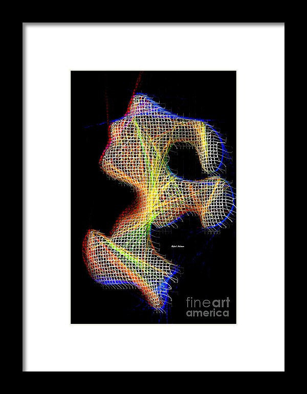 Framed Print - 3d Abstract 711