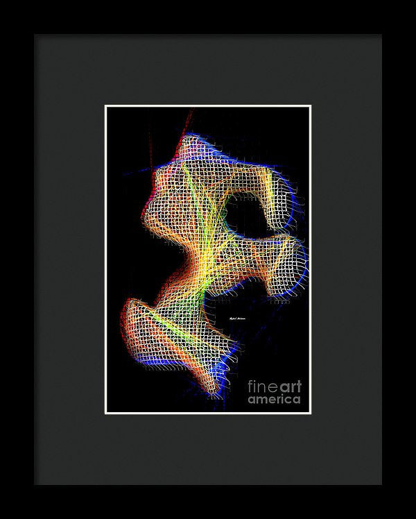 Framed Print - 3d Abstract 711