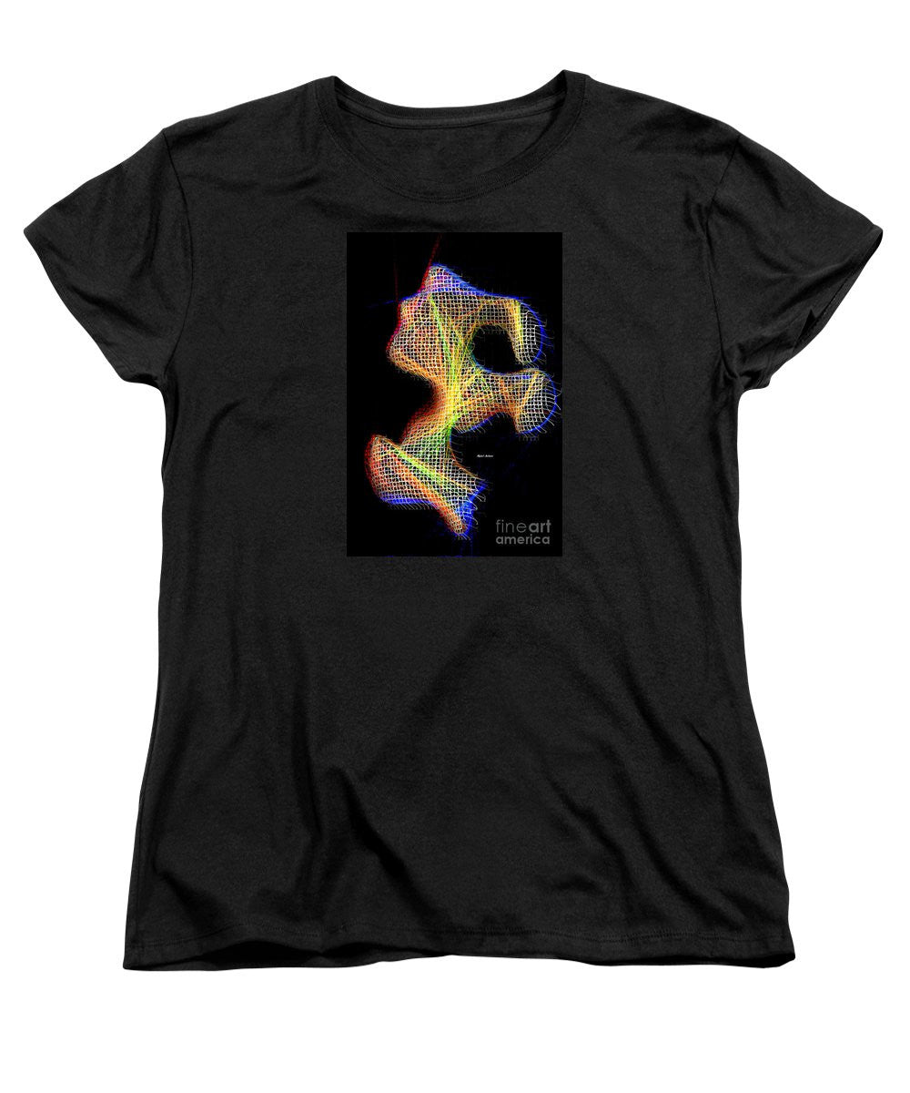 Women's T-Shirt (Standard Cut) - 3d Abstract 711