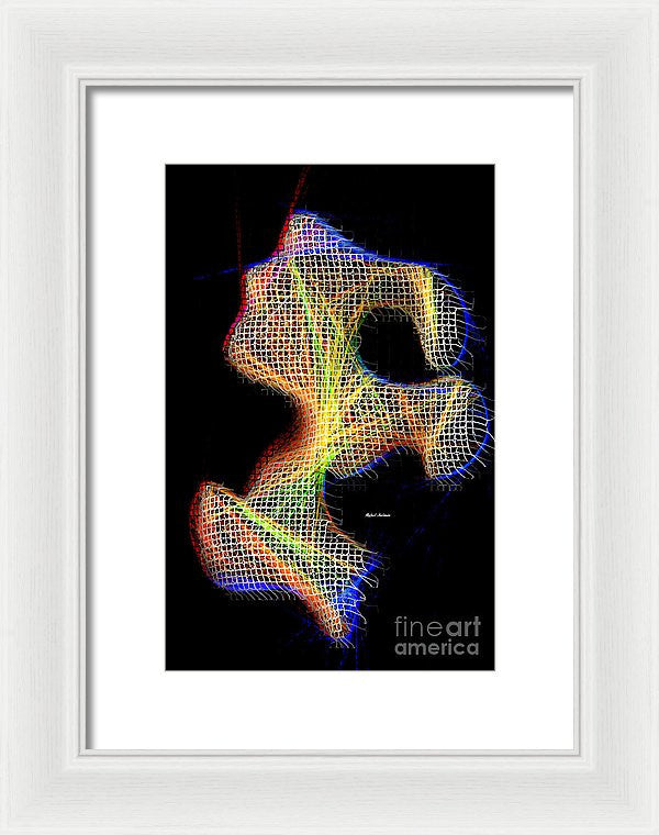 Framed Print - 3d Abstract 711