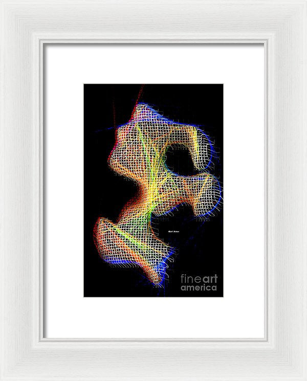 Framed Print - 3d Abstract 711