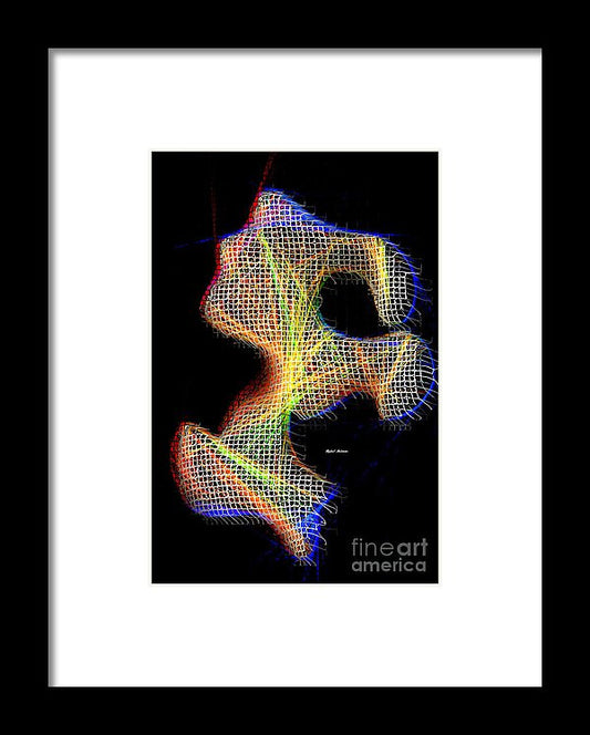 Framed Print - 3d Abstract 711