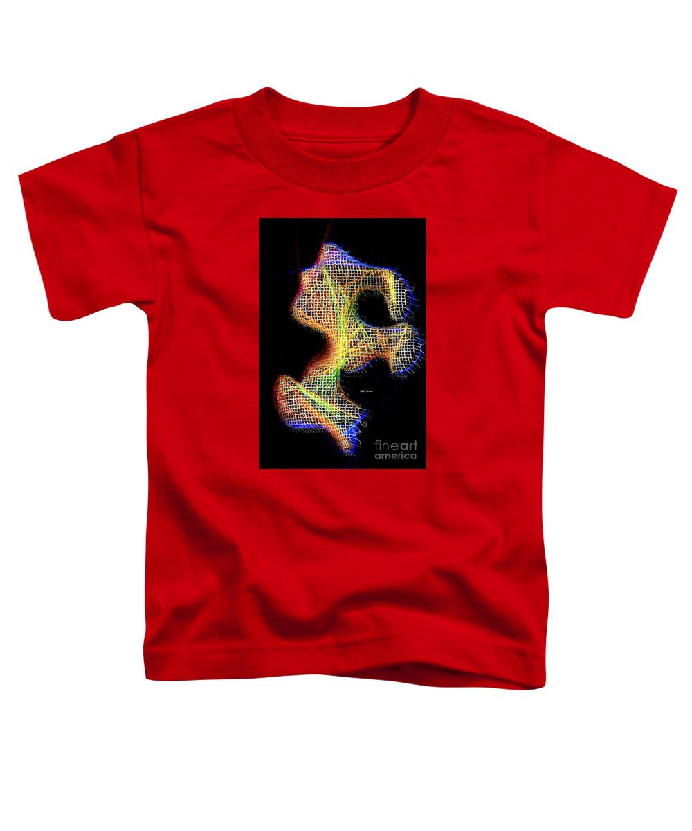 T-shirt pour tout-petits - 3D abstrait 711