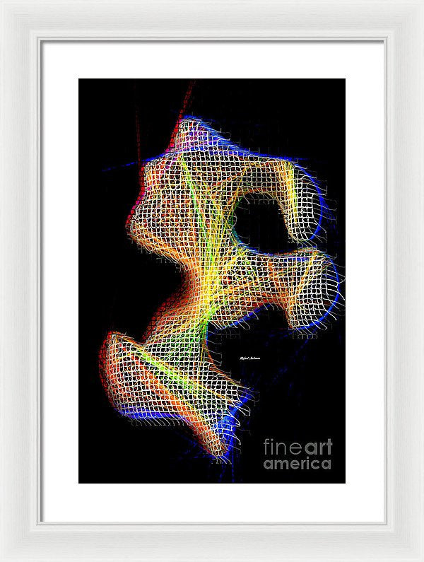 Framed Print - 3d Abstract 711