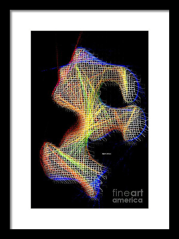 Framed Print - 3d Abstract 711