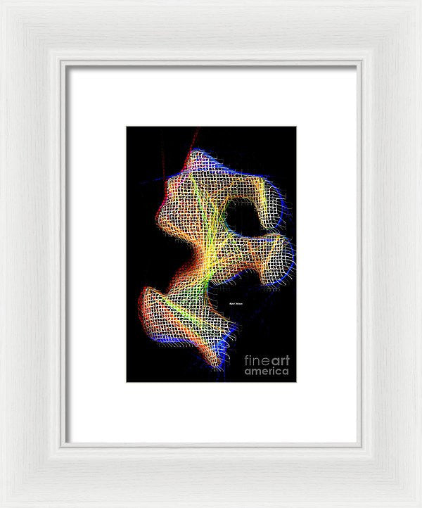 Framed Print - 3d Abstract 711