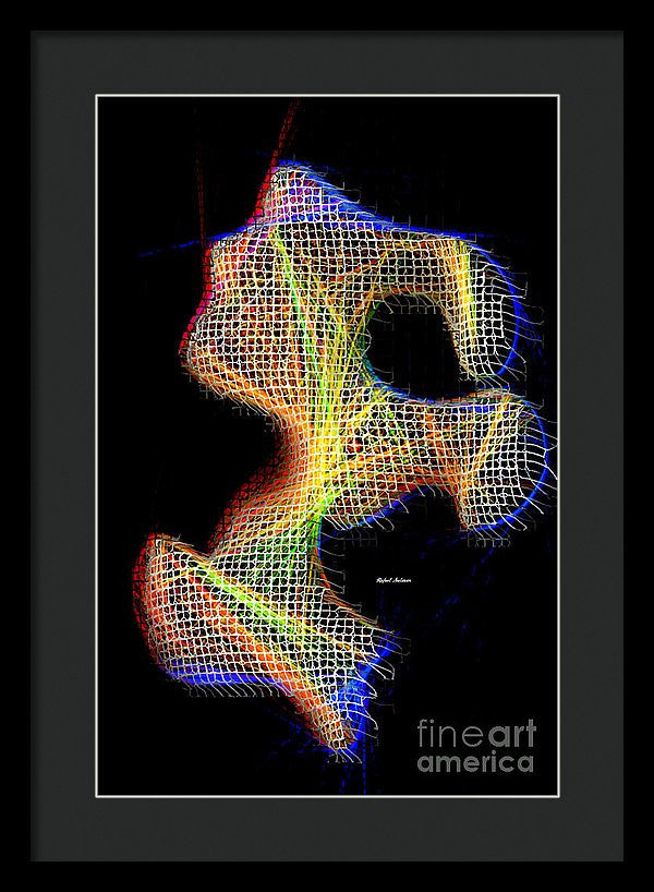 Framed Print - 3d Abstract 711