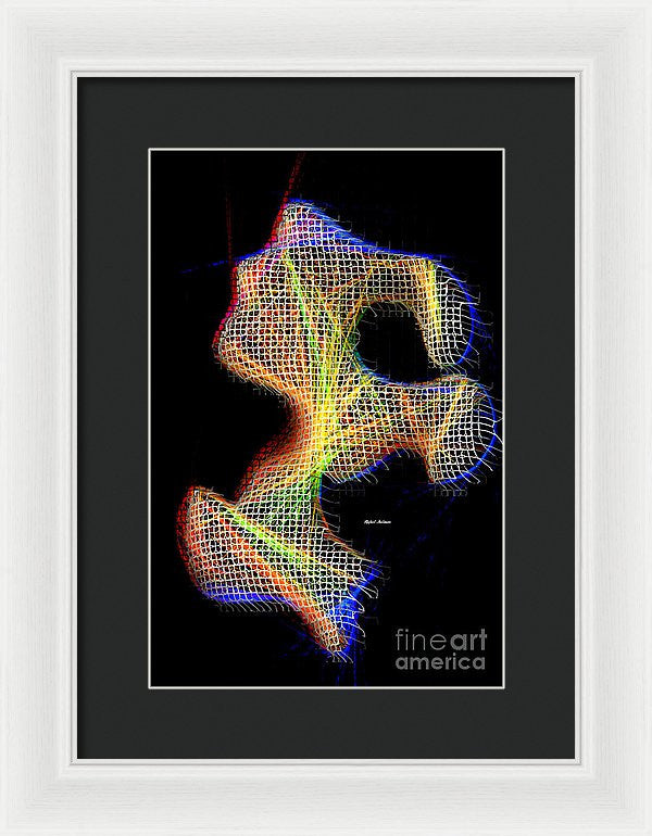 Framed Print - 3d Abstract 711