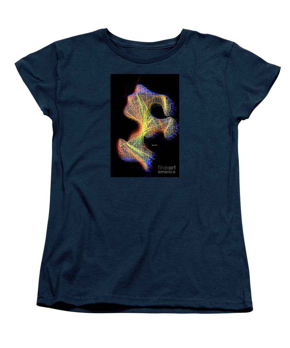 Women's T-Shirt (Standard Cut) - 3d Abstract 711