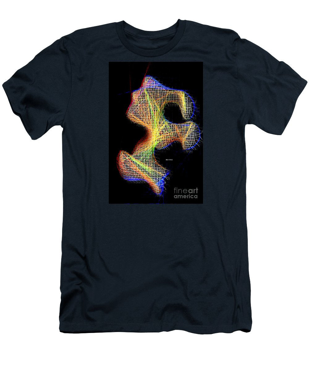 T-shirt pour homme (coupe ajustée) - 3D Abstract 711