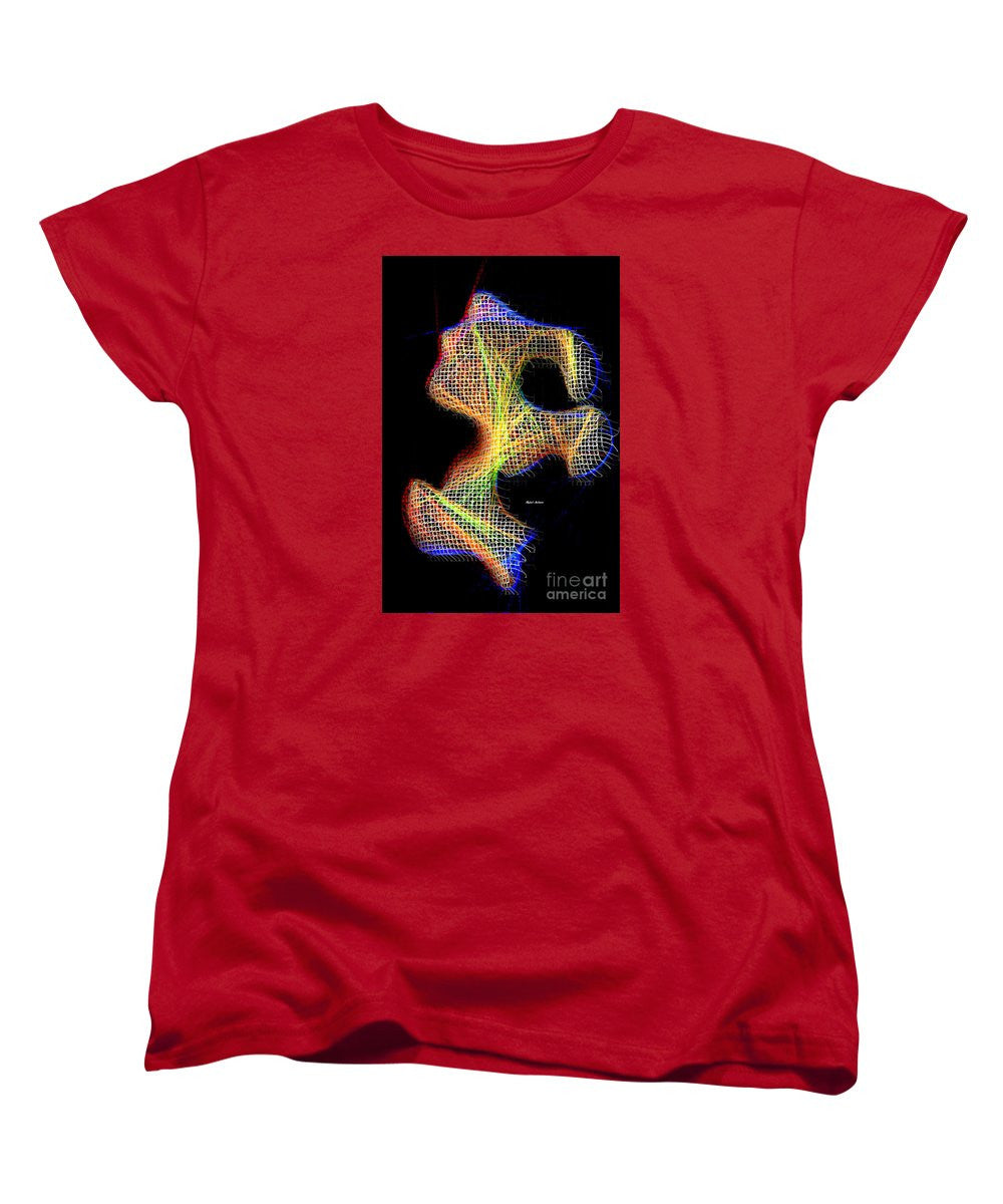 Women's T-Shirt (Standard Cut) - 3d Abstract 711