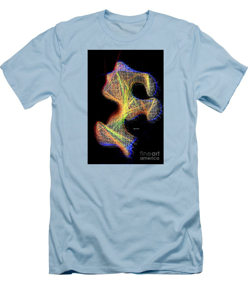 T-shirt pour homme (coupe ajustée) - 3D Abstract 711