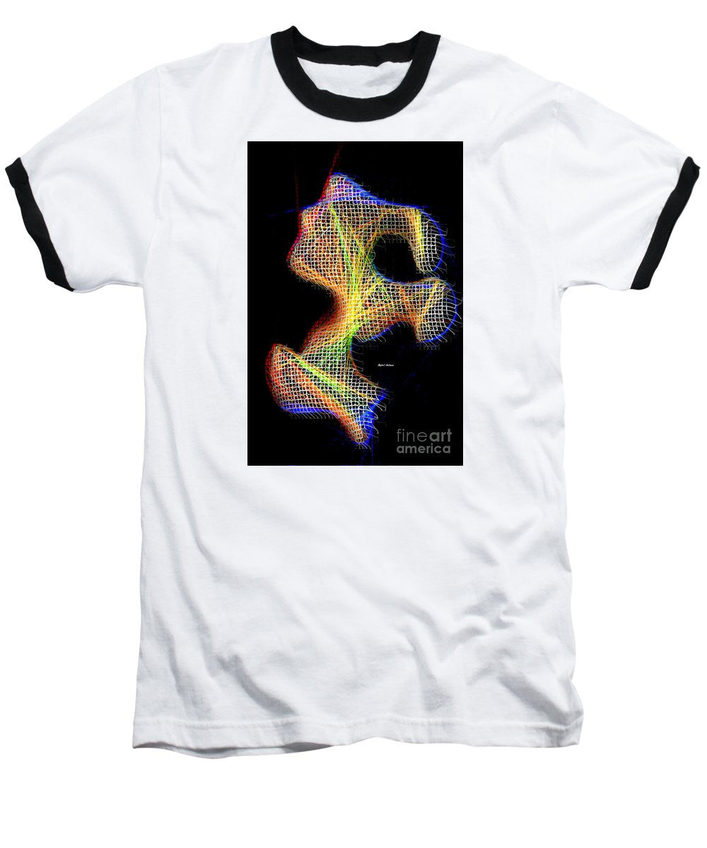 Baseball T-Shirt - 3d Abstract 711