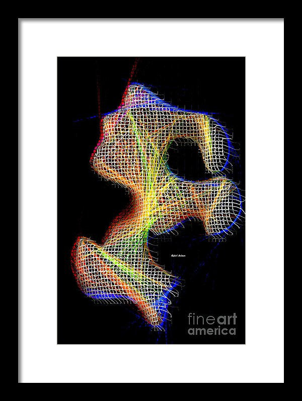 Framed Print - 3d Abstract 711