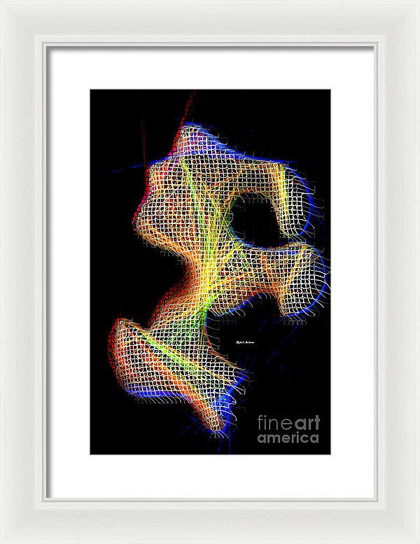 Framed Print - 3d Abstract 711