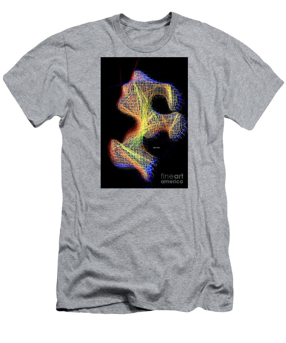 T-shirt pour homme (coupe ajustée) - 3D Abstract 711