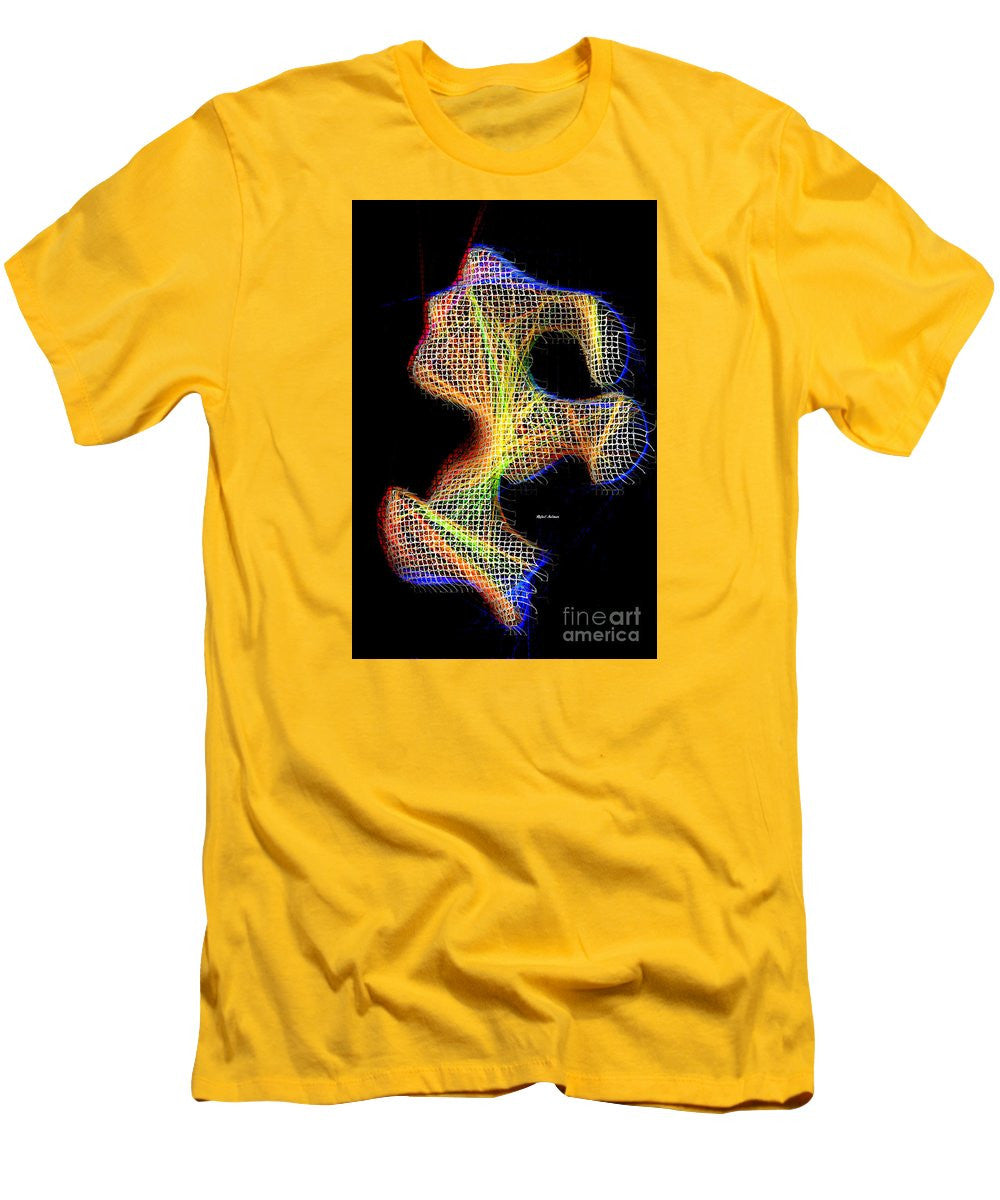 T-shirt pour homme (coupe ajustée) - 3D Abstract 711