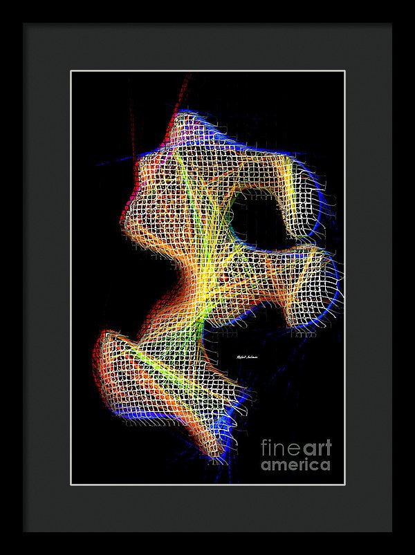 Framed Print - 3d Abstract 711