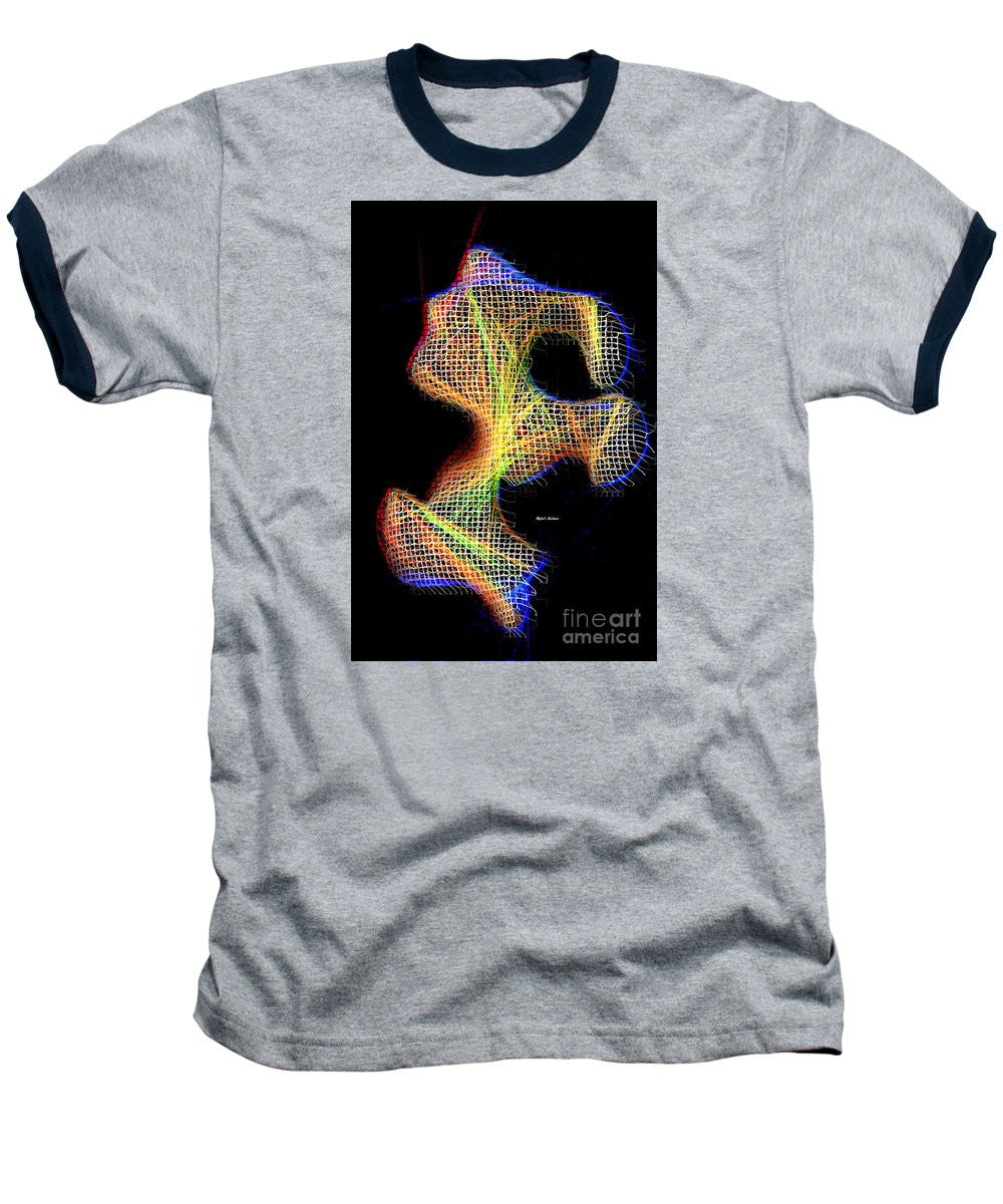 Baseball T-Shirt - 3d Abstract 711