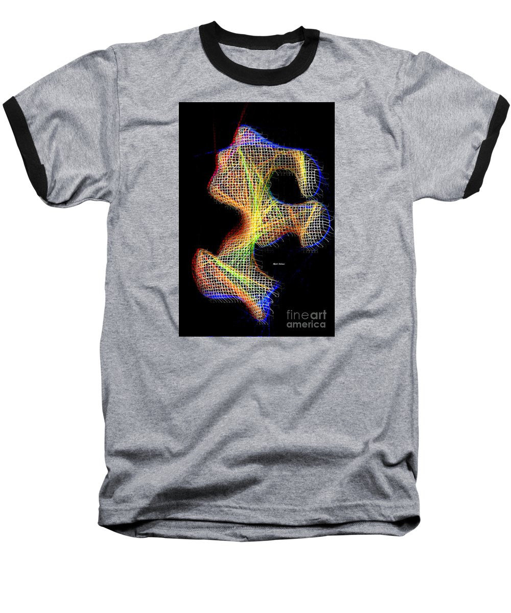 Baseball T-Shirt - 3d Abstract 711