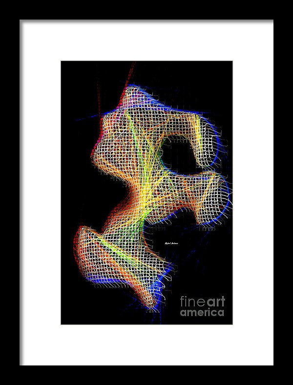 Framed Print - 3d Abstract 711