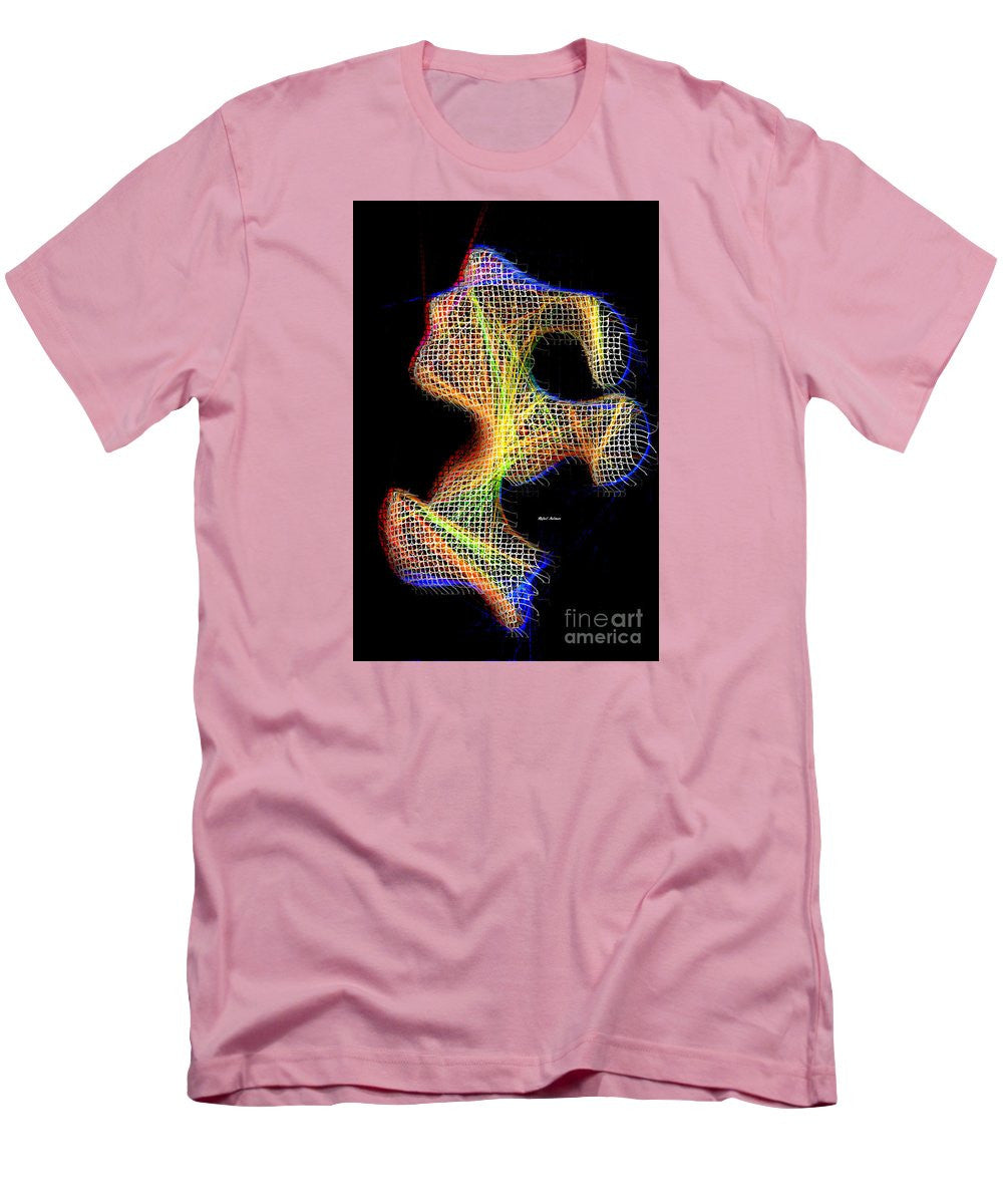 T-shirt pour homme (coupe ajustée) - 3D Abstract 711