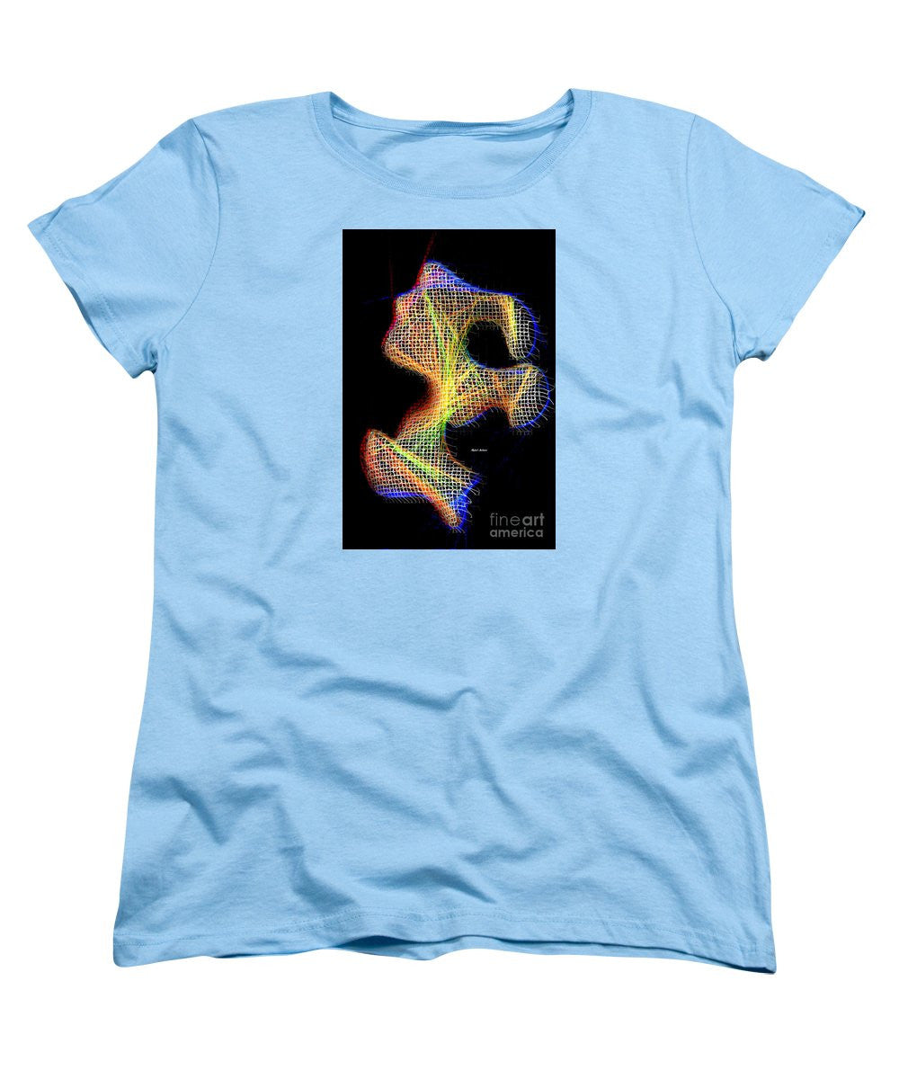 Women's T-Shirt (Standard Cut) - 3d Abstract 711