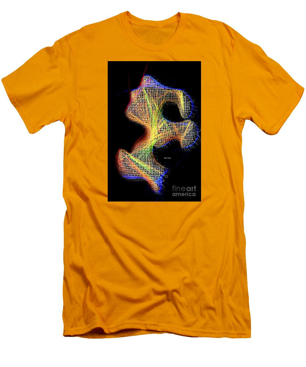 T-shirt pour homme (coupe ajustée) - 3D Abstract 711