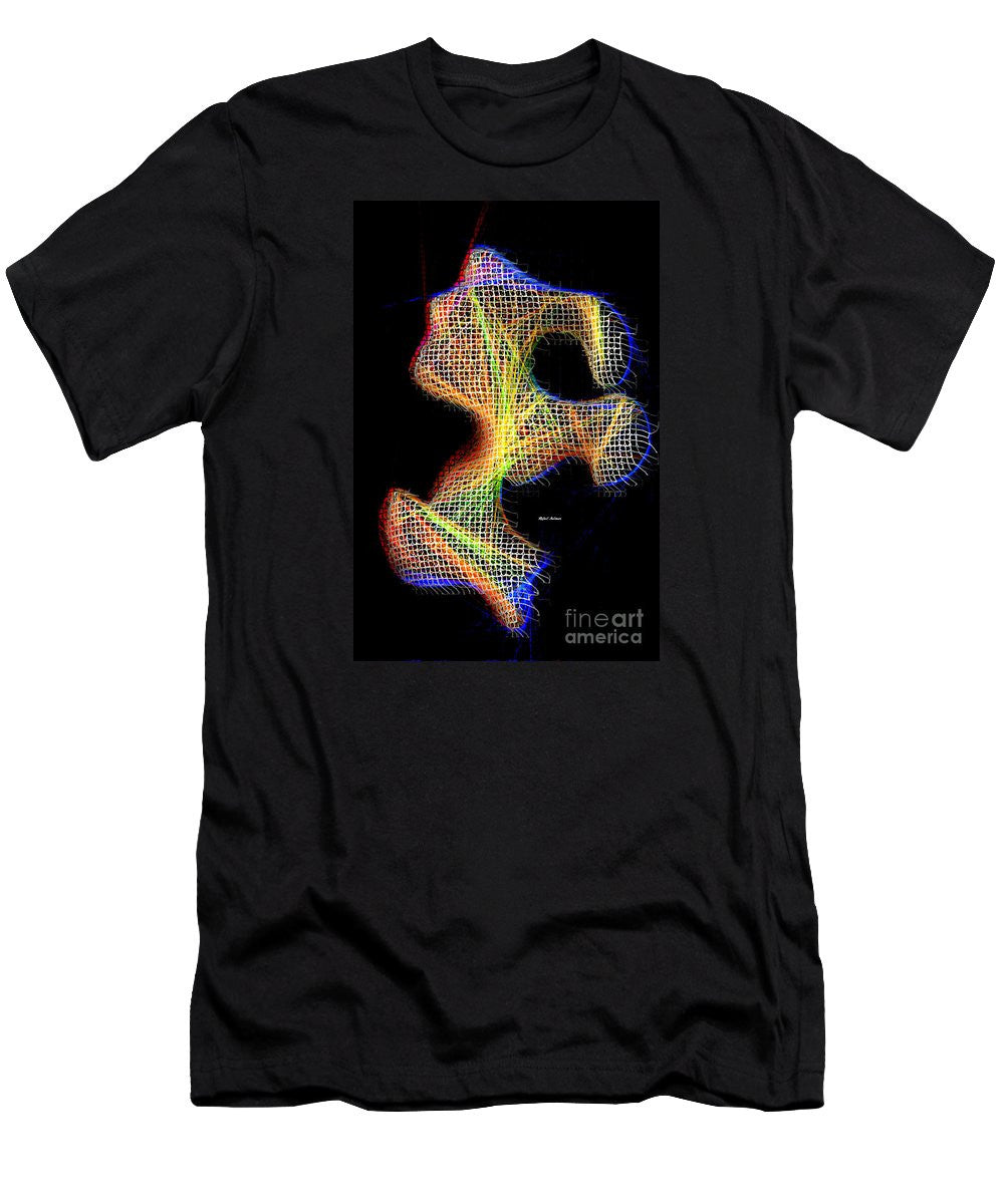 T-shirt pour homme (coupe ajustée) - 3D Abstract 711