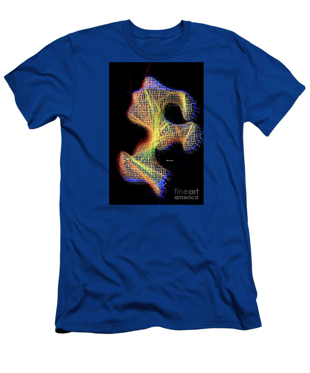 T-shirt pour homme (coupe ajustée) - 3D Abstract 711